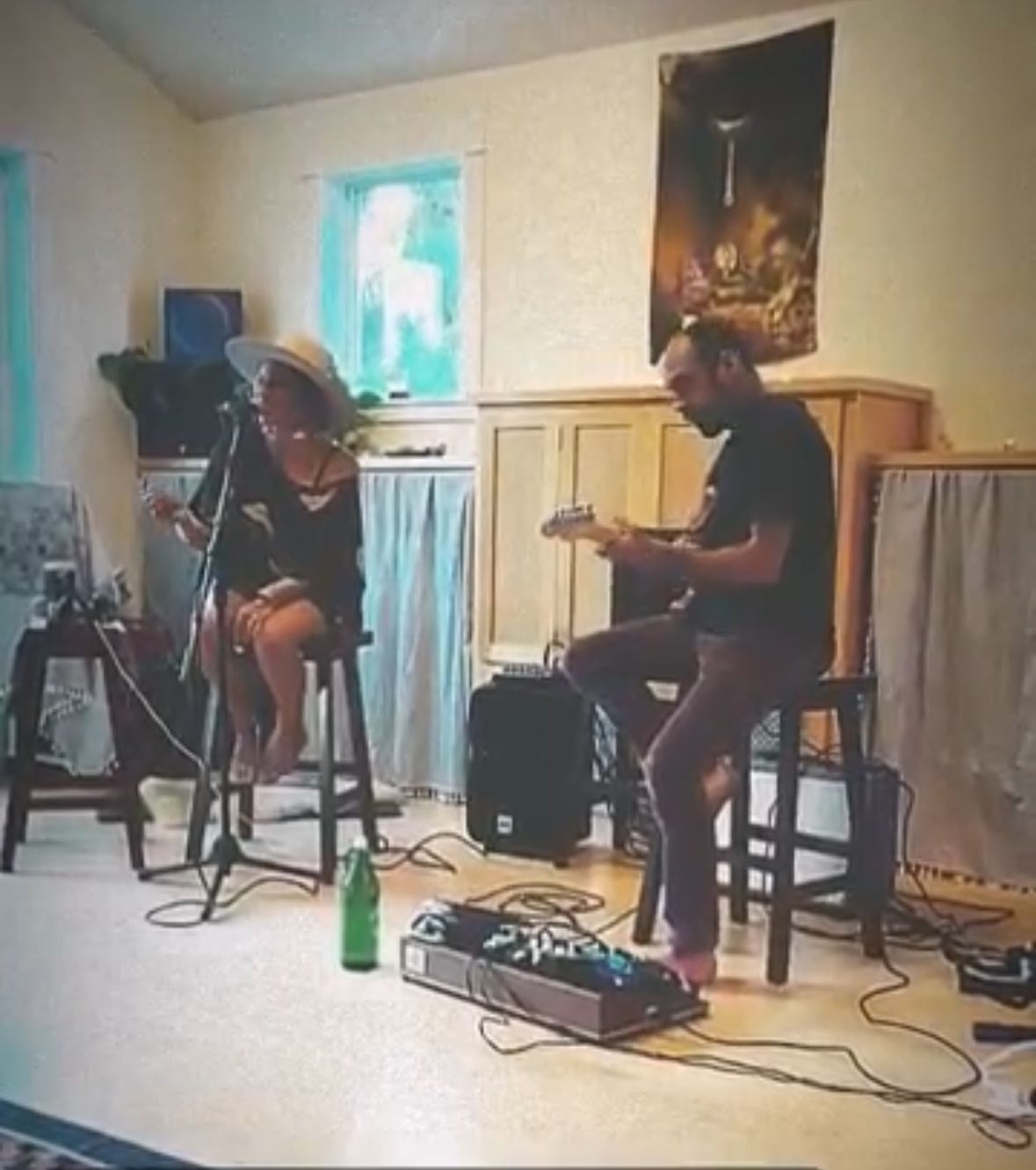 An intimate duo set